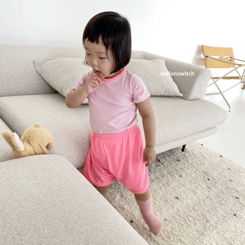 MELON SWITCH - Korean Children Fashion - #Kfashion4kids - Summer Athletic Sports Top Bottom Set - 3
