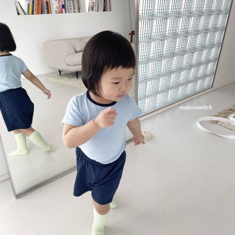 MELON SWITCH - Korean Children Fashion - #Kfashion4kids - Summer Athletic Sports Top Bottom Set - 9