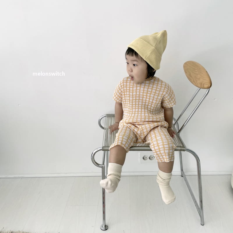 MELON SWITCH - Korean Children Fashion - #Kfashion4kids - Check Pleats Easywear - 4