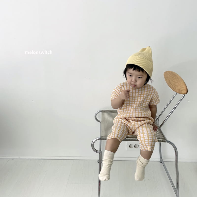 MELON SWITCH - Korean Children Fashion - #Kfashion4kids - Check Pleats Easywear - 5