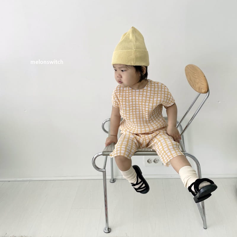 MELON SWITCH - Korean Children Fashion - #Kfashion4kids - Check Pleats Easywear - 6