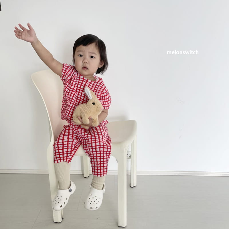 MELON SWITCH - Korean Children Fashion - #Kfashion4kids - Check Pleats Easywear - 8