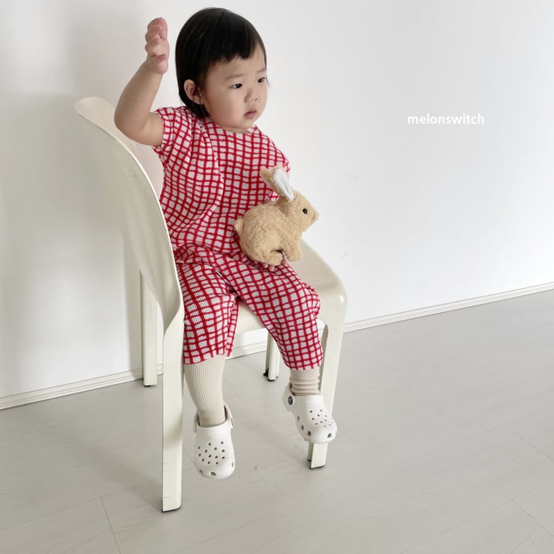MELON SWITCH - Korean Children Fashion - #Kfashion4kids - Check Pleats Easywear - 9