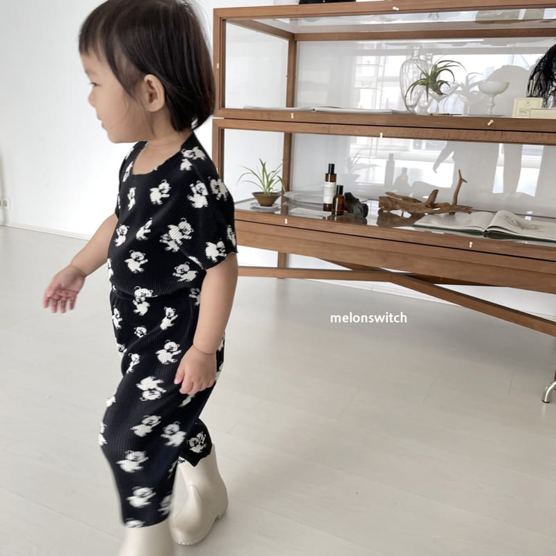 MELON SWITCH - Korean Children Fashion - #Kfashion4kids - Bear Pleats Easywear - 10