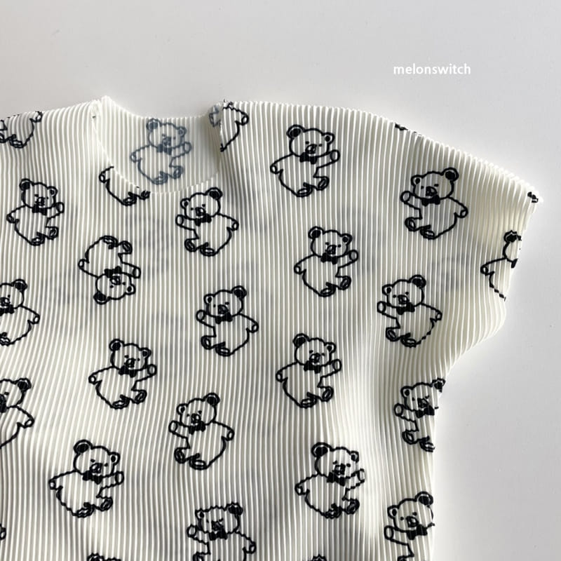 MELON SWITCH - Korean Children Fashion - #Kfashion4kids - Bear Pleats Easywear - 11
