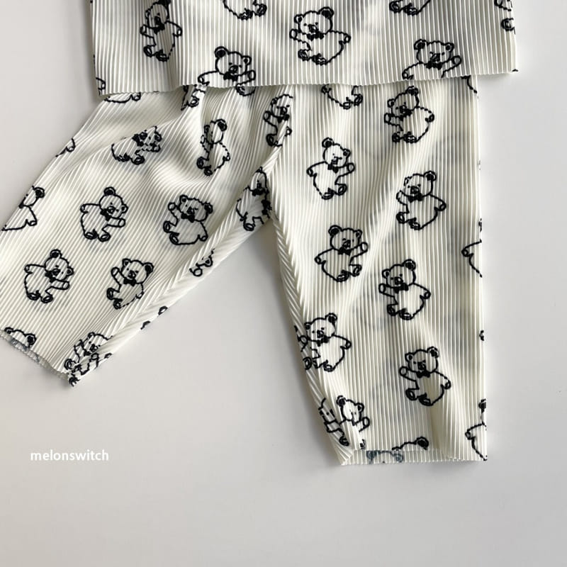 MELON SWITCH - Korean Children Fashion - #Kfashion4kids - Bear Pleats Easywear - 12