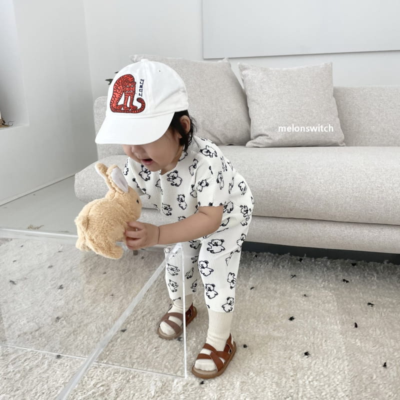 MELON SWITCH - Korean Children Fashion - #Kfashion4kids - Bear Pleats Easywear - 2