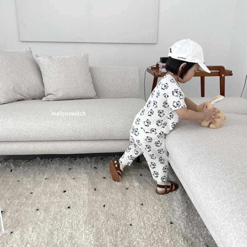 MELON SWITCH - Korean Children Fashion - #Kfashion4kids - Bear Pleats Easywear - 4