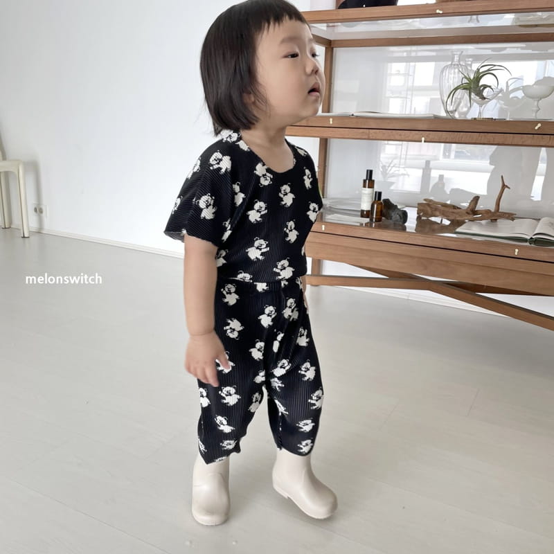 MELON SWITCH - Korean Children Fashion - #Kfashion4kids - Bear Pleats Easywear - 9