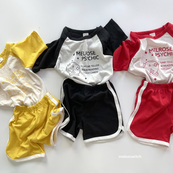 MELON SWITCH - Korean Children Fashion - #Kfashion4kids - Tarot Top Bottom Set