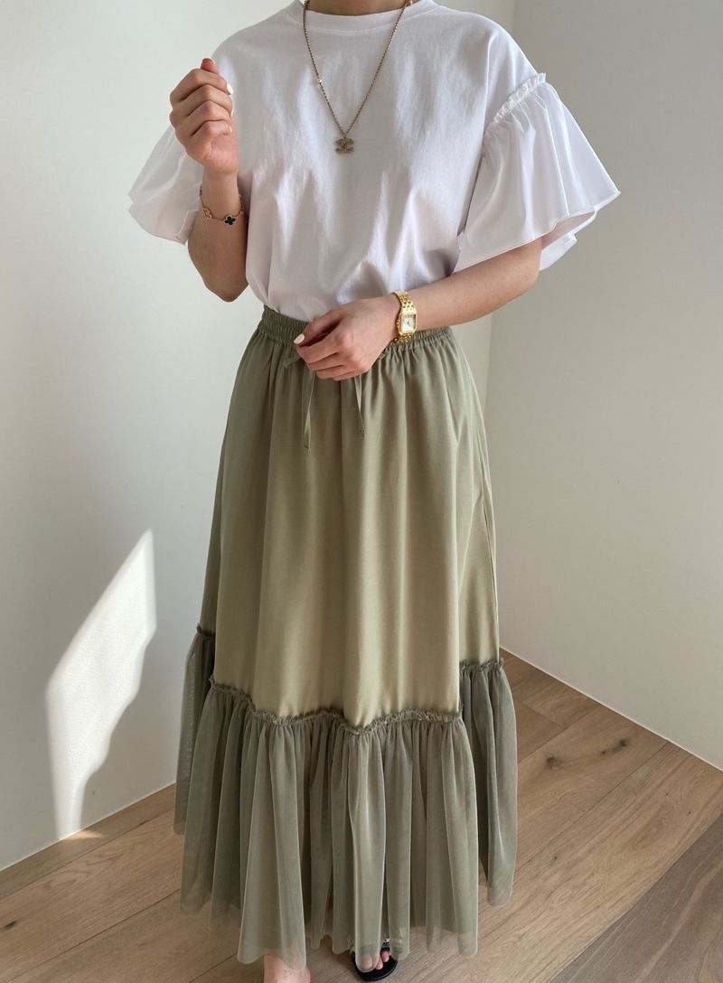MERRY J - Korean Children Fashion - #Kfashion4kids - Cha Banding Skirt - 11