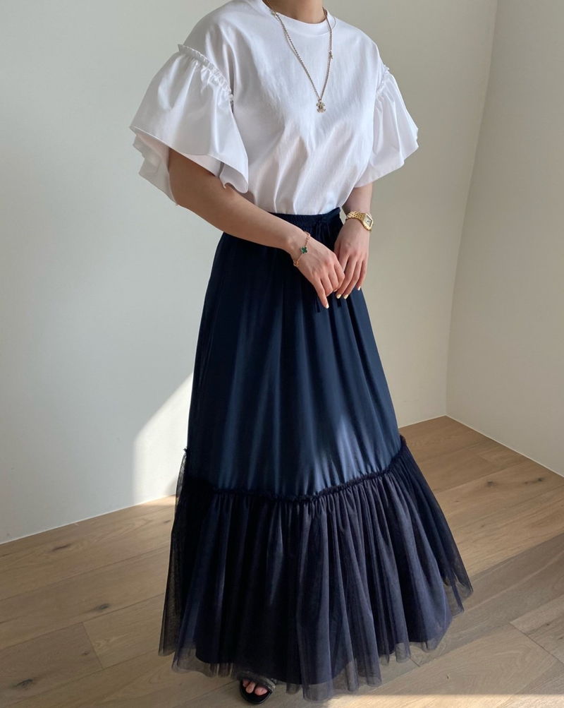 MERRY J - Korean Children Fashion - #Kfashion4kids - Cha Banding Skirt - 2