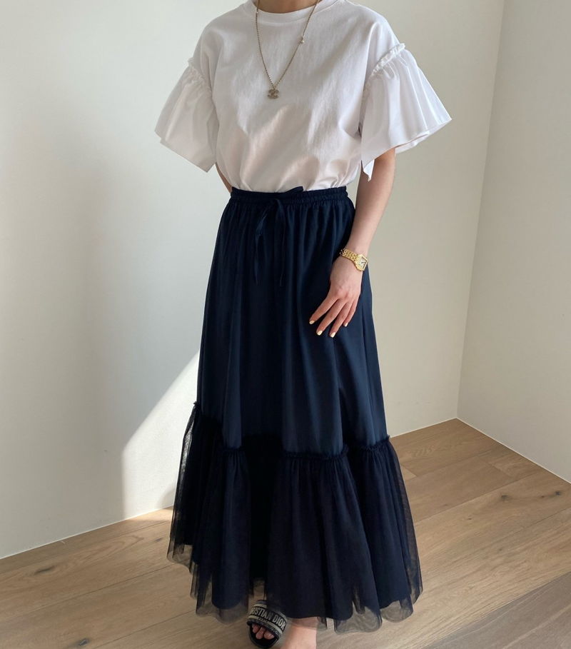MERRY J - Korean Children Fashion - #Kfashion4kids - Cha Banding Skirt - 3