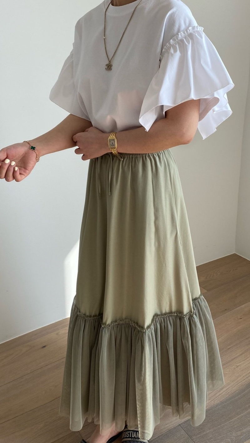 MERRY J - Korean Children Fashion - #Kfashion4kids - Cha Banding Skirt - 6