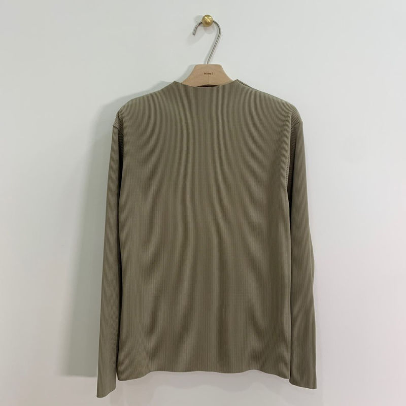 MERRY J - Korean Children Fashion - #Kfashion4kids - Pleats Half Neck Tee - 4