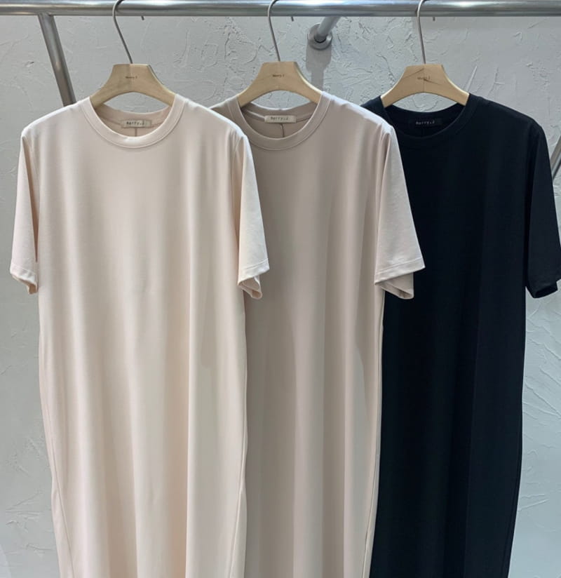 MERRY J - Korean Children Fashion - #Kfashion4kids - Cool Silket Long One-piece - 3