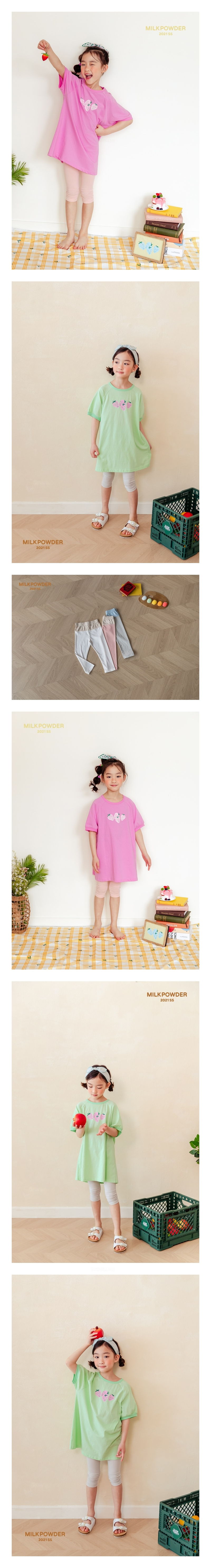 MILK POWDER - Korean Children Fashion - #Kfashion4kids - Midi Short Leggings