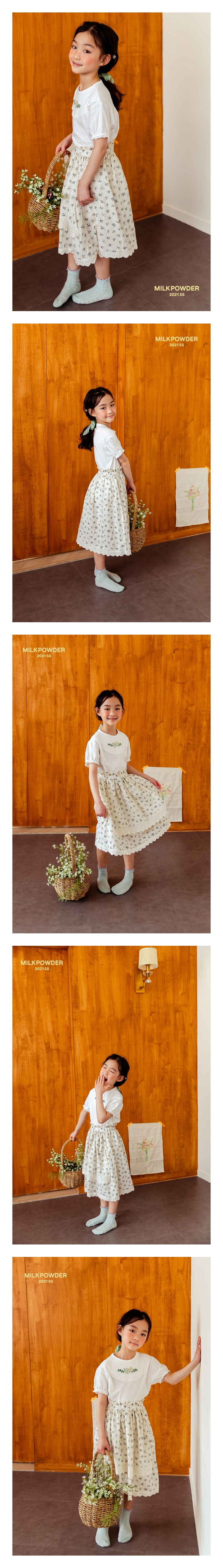 MILK POWDER - Korean Children Fashion - #Kfashion4kids - Mill Skirt