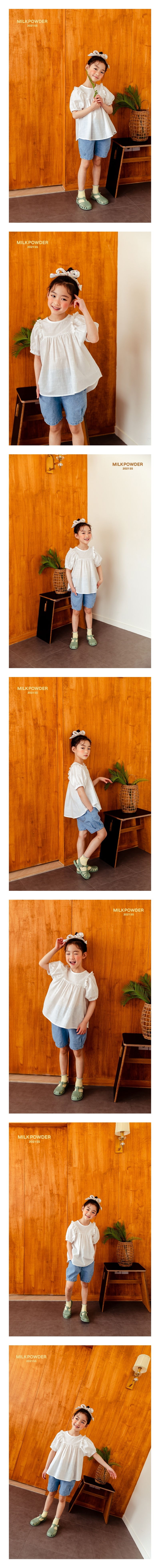 MILK POWDER - Korean Children Fashion - #Kfashion4kids - Pure Blouse