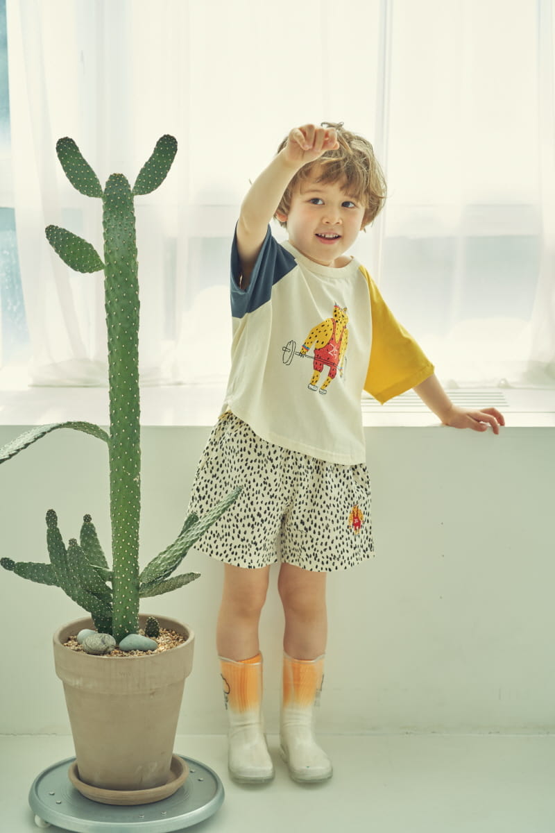 MIMICO - Korean Children Fashion - #Kfashion4kids - Leopard Shorts - 4