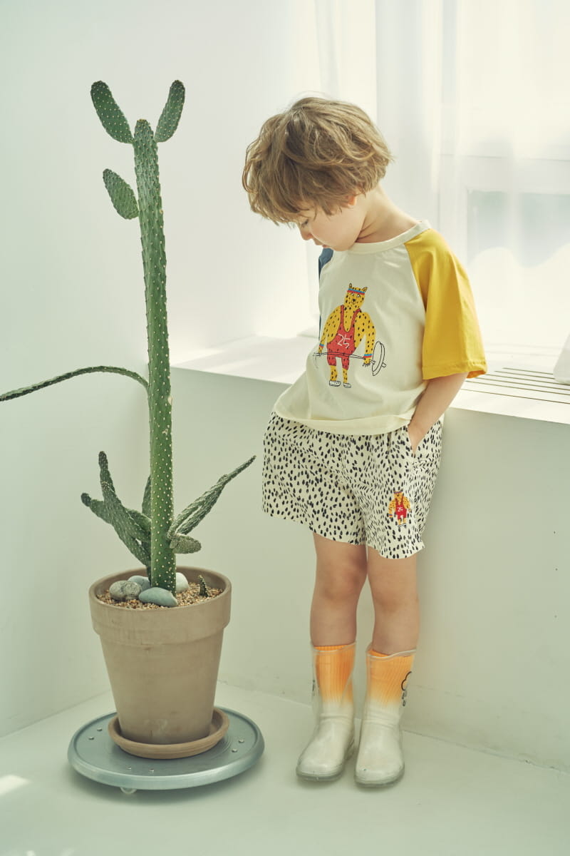 MIMICO - Korean Children Fashion - #Kfashion4kids - Leopard Shorts - 5
