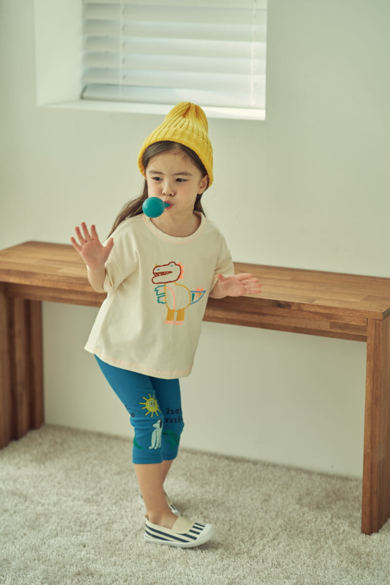 MIMICO - Korean Children Fashion - #Kfashion4kids - Atte Dino Tee