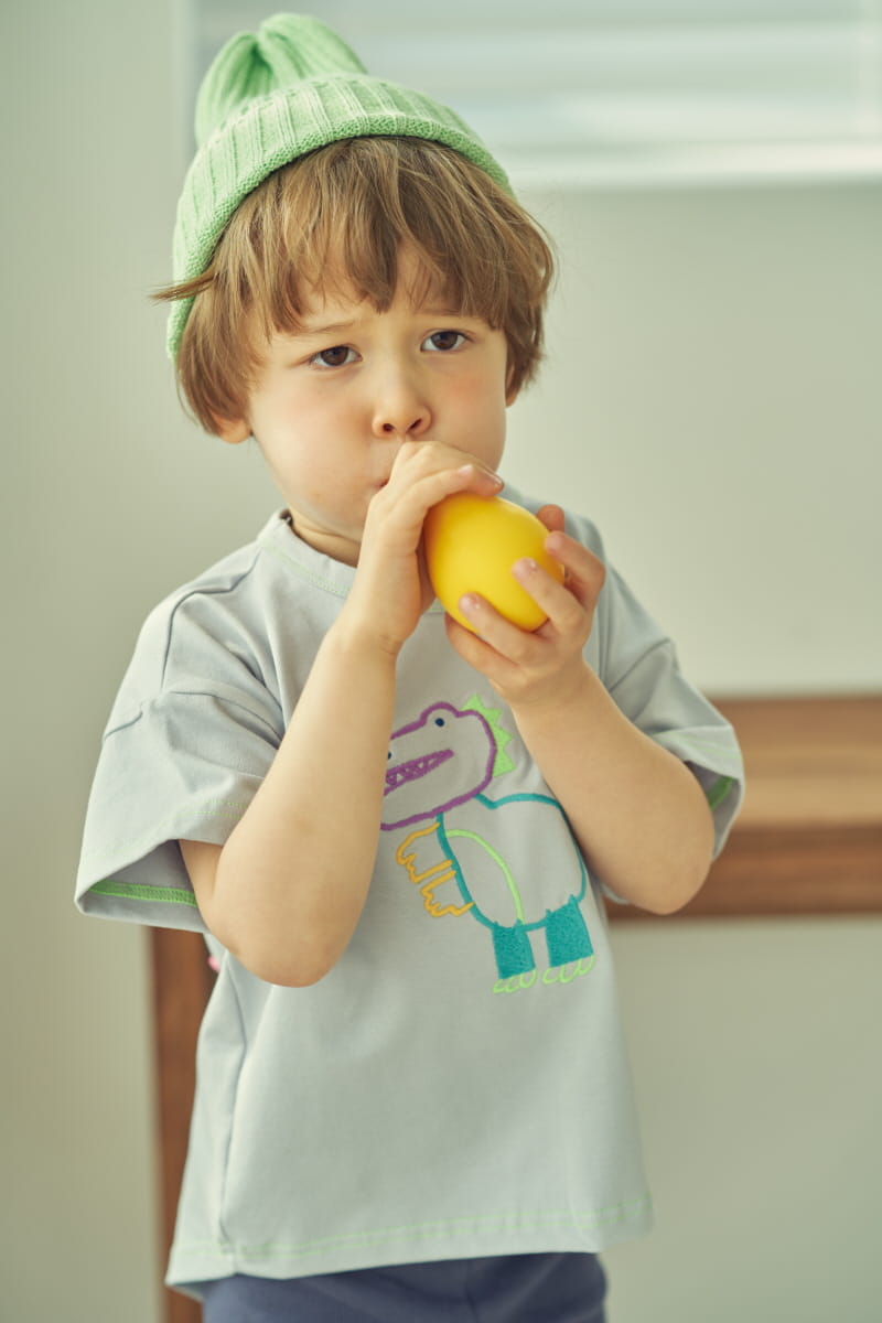 MIMICO - Korean Children Fashion - #Kfashion4kids - Atte Dino Tee - 8