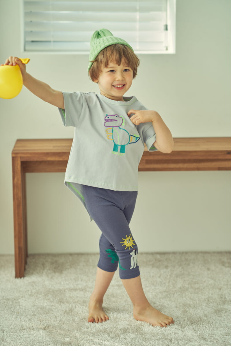 MIMICO - Korean Children Fashion - #Kfashion4kids - Atte Dino Tee - 9