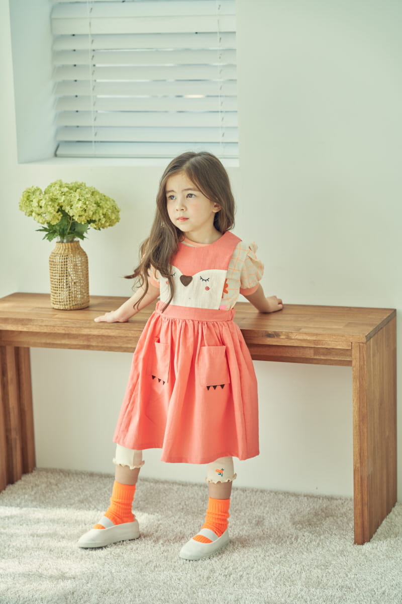 MIMICO - Korean Children Fashion - #Kfashion4kids - Fox One-piece