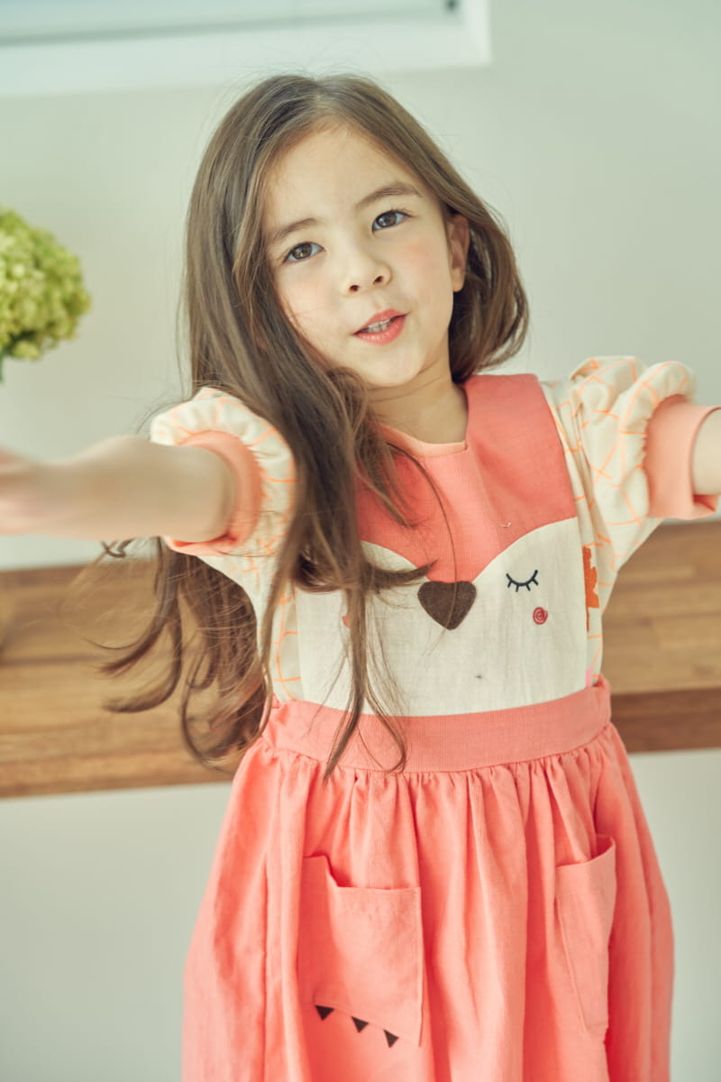 MIMICO - Korean Children Fashion - #Kfashion4kids - Fox One-piece - 2