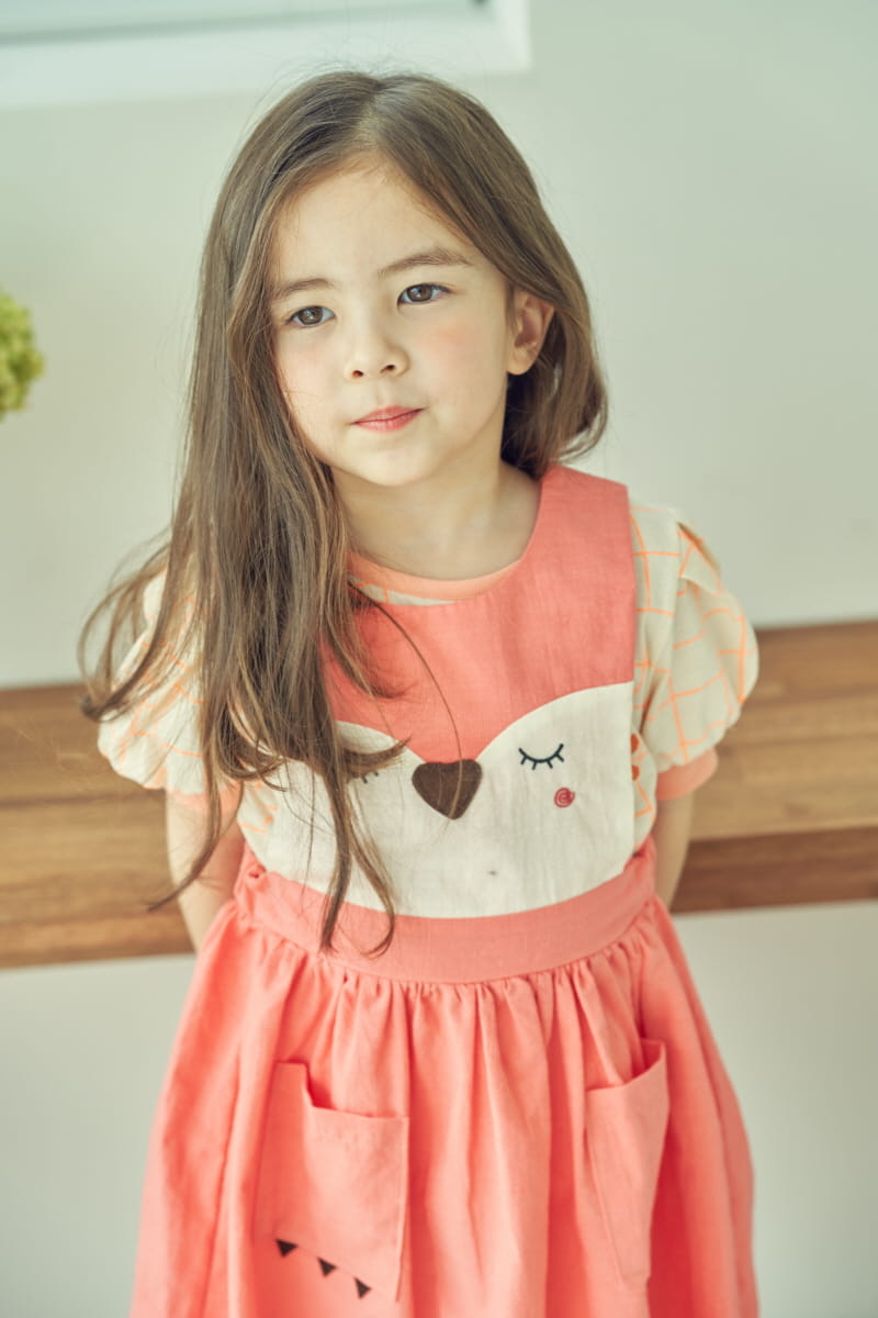 MIMICO - Korean Children Fashion - #Kfashion4kids - Fox One-piece - 3
