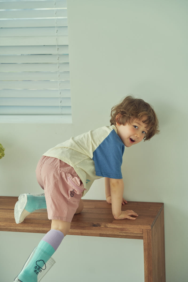 MIMICO - Korean Children Fashion - #Kfashion4kids - Circle Bear Tee