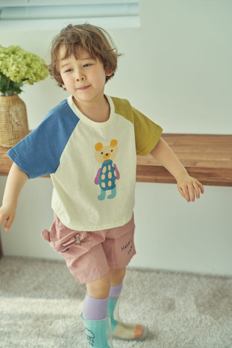 MIMICO - Korean Children Fashion - #Kfashion4kids - Circle Bear Tee - 3