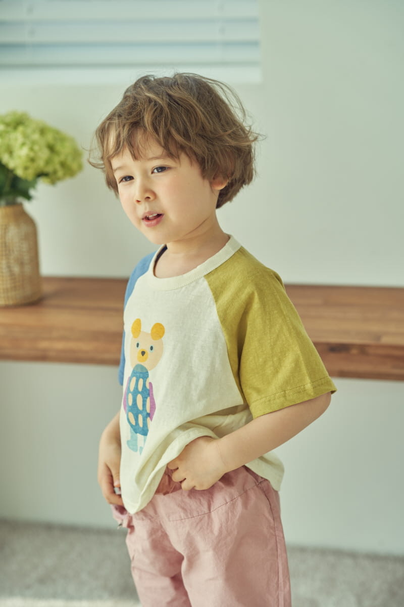 MIMICO - Korean Children Fashion - #Kfashion4kids - Circle Bear Tee - 5