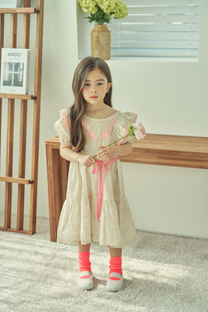 MIMICO - Korean Children Fashion - #Kfashion4kids - Petti Wing One-piece