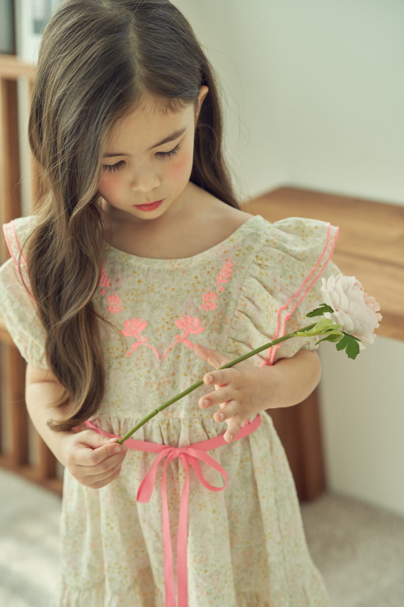 MIMICO - Korean Children Fashion - #Kfashion4kids - Petti Wing One-piece - 2
