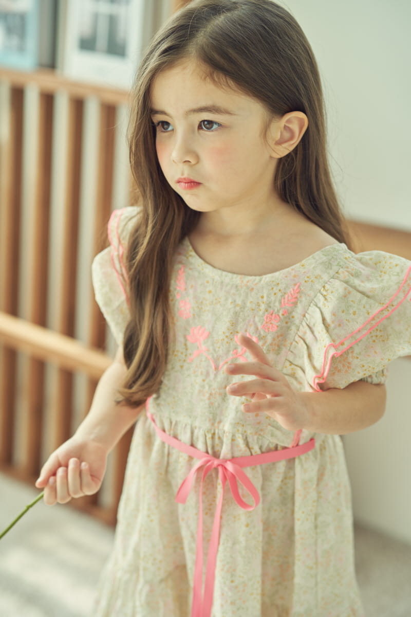 MIMICO - Korean Children Fashion - #Kfashion4kids - Petti Wing One-piece - 3
