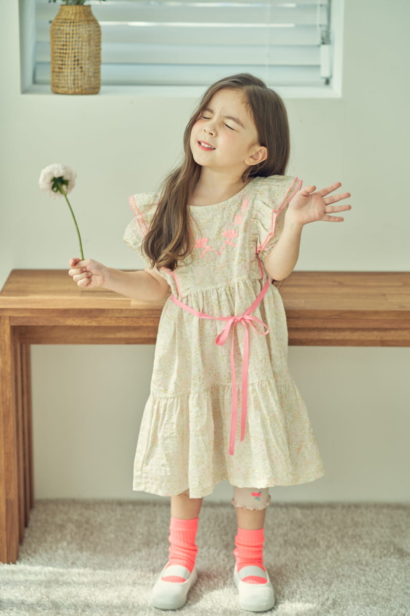 MIMICO - Korean Children Fashion - #Kfashion4kids - Petti Wing One-piece - 6