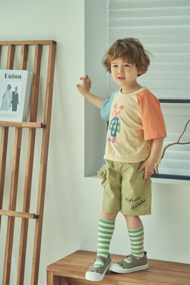 MIMICO - Korean Children Fashion - #Kfashion4kids - Circle Bear Shorts - 2