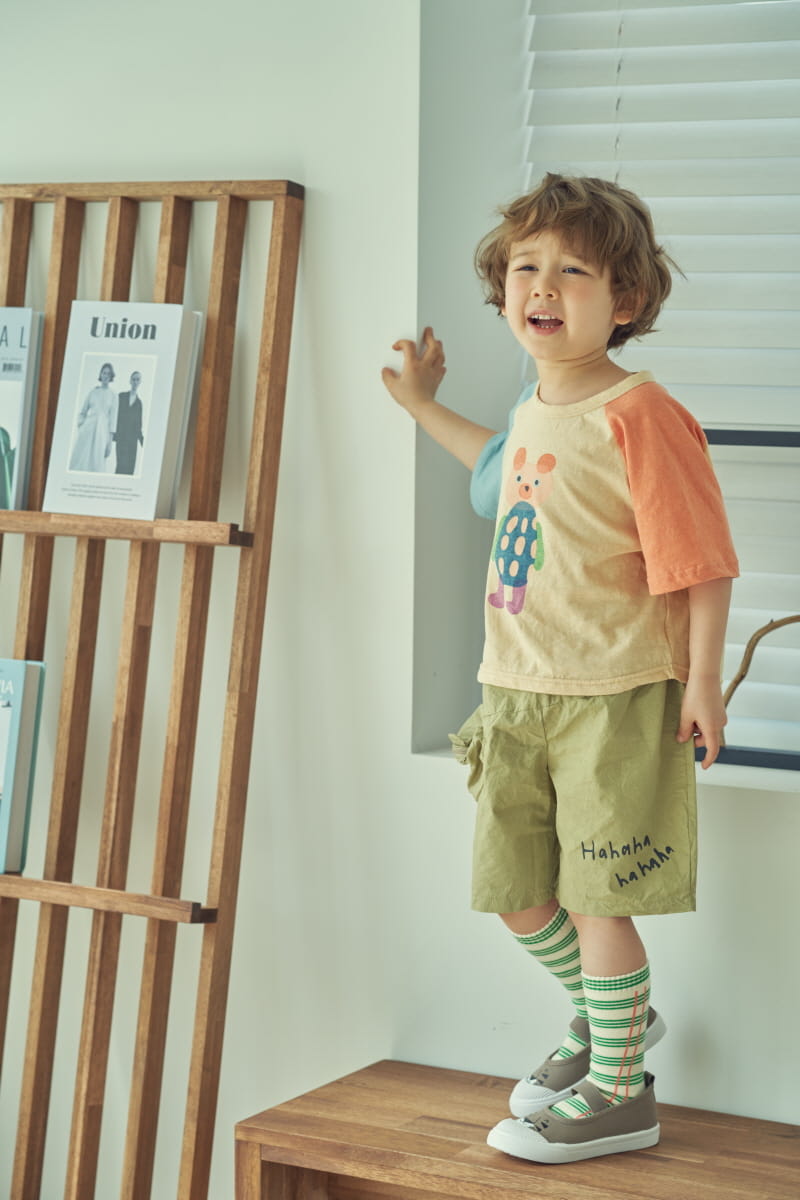 MIMICO - Korean Children Fashion - #Kfashion4kids - Circle Bear Shorts - 3