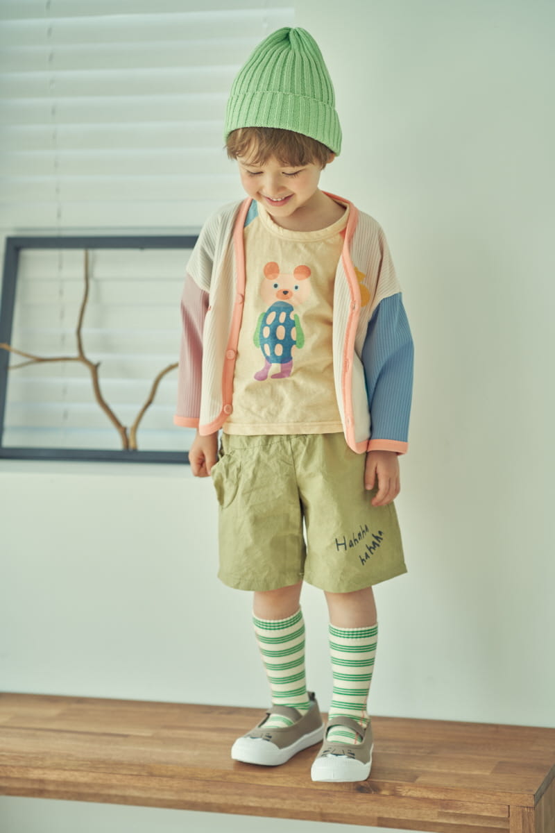 MIMICO - Korean Children Fashion - #Kfashion4kids - Circle Bear Shorts - 4