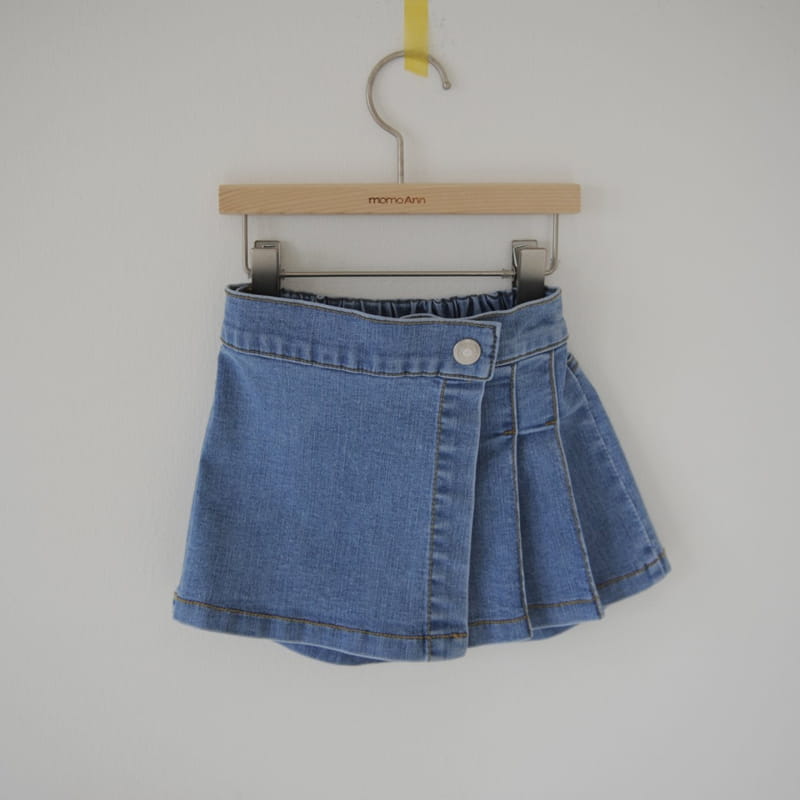 MOMO ANN - Korean Children Fashion - #Kfashion4kids - Wrap Wrinkle Skirt