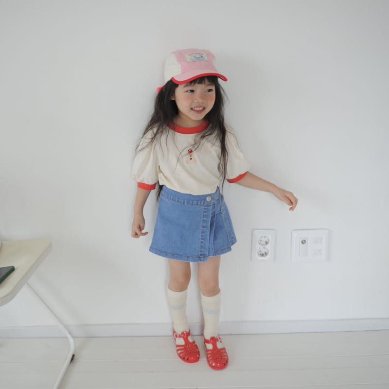 MOMO ANN - Korean Children Fashion - #Kfashion4kids - Wrap Wrinkle Skirt - 6