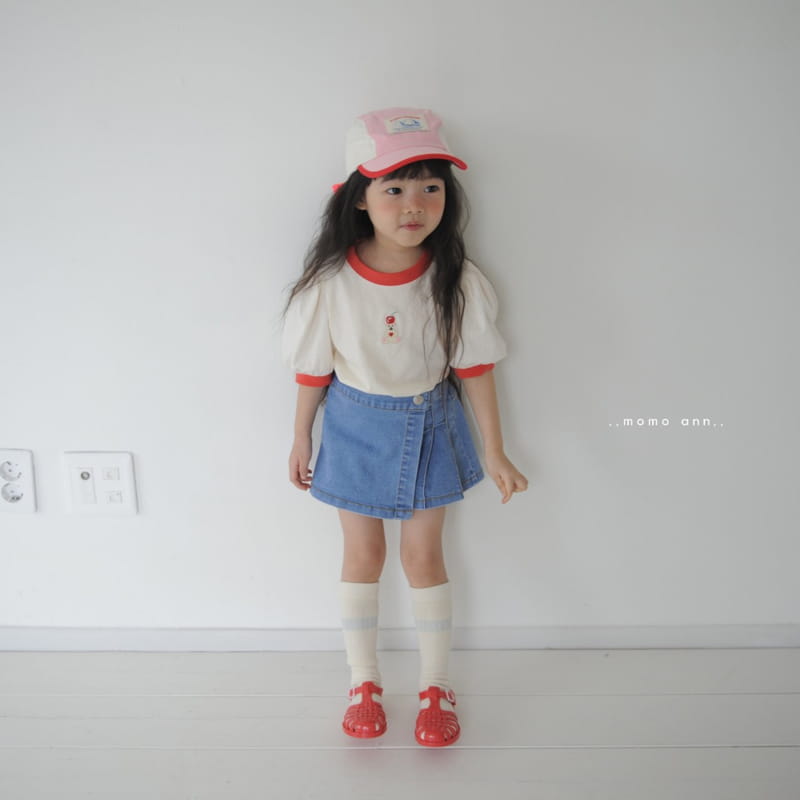 MOMO ANN - Korean Children Fashion - #Kfashion4kids - Wrap Wrinkle Skirt - 7
