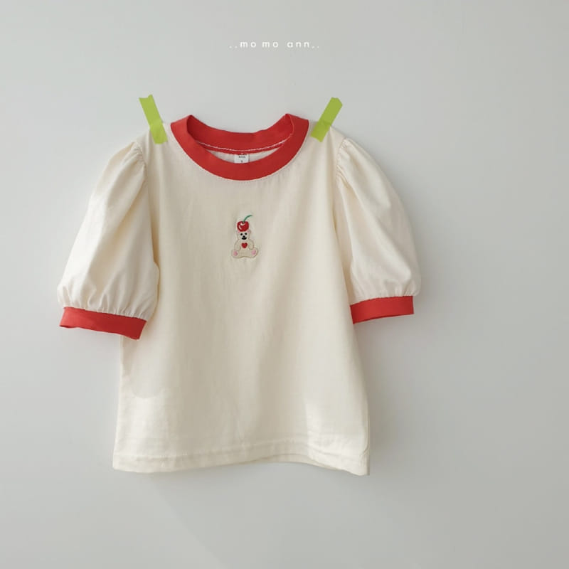 MOMO ANN - Korean Children Fashion - #Kfashion4kids - Cherry Bear Tee - 10