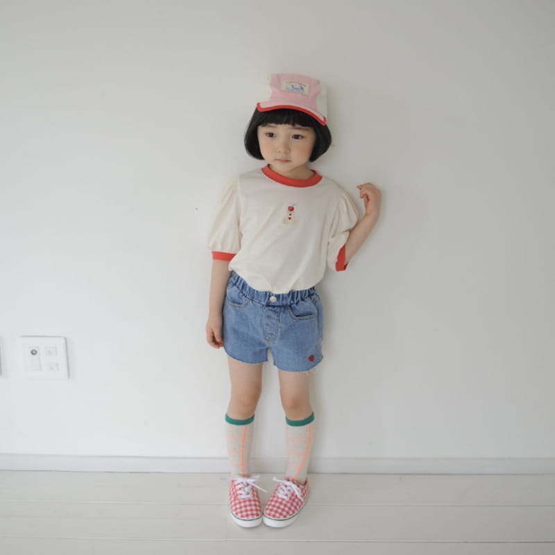 MOMO ANN - Korean Children Fashion - #Kfashion4kids - Cherry Bear Tee - 4