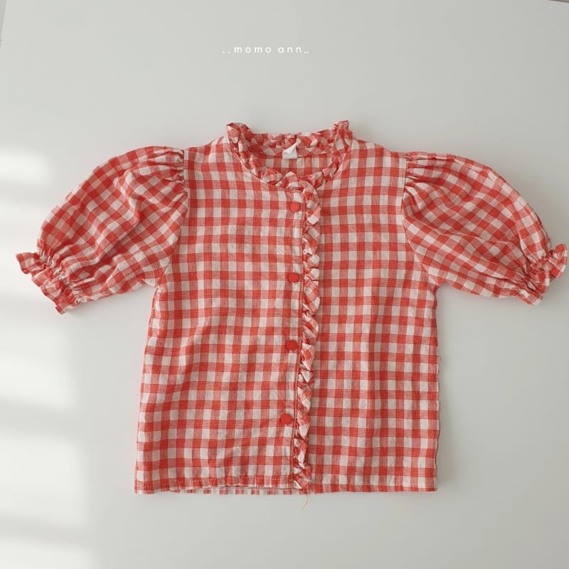 MOMO ANN - Korean Children Fashion - #Kfashion4kids - Odette Frill Blouse - 10