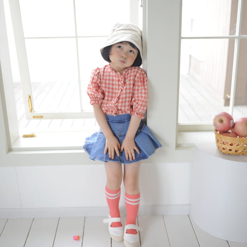 MOMO ANN - Korean Children Fashion - #Kfashion4kids - Odette Frill Blouse - 2