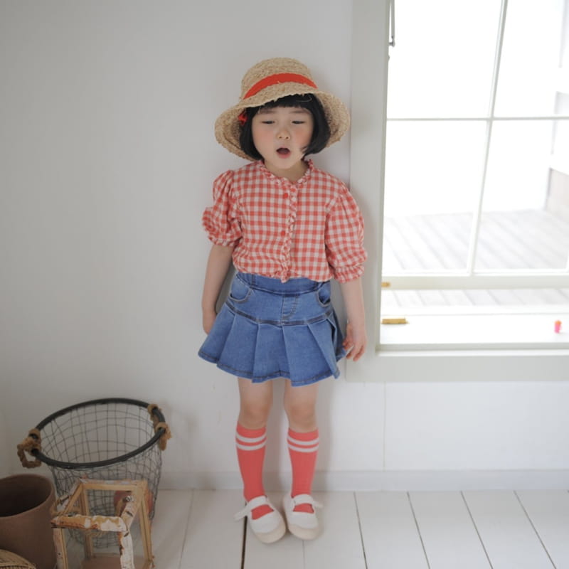 MOMO ANN - Korean Children Fashion - #Kfashion4kids - Odette Frill Blouse - 3