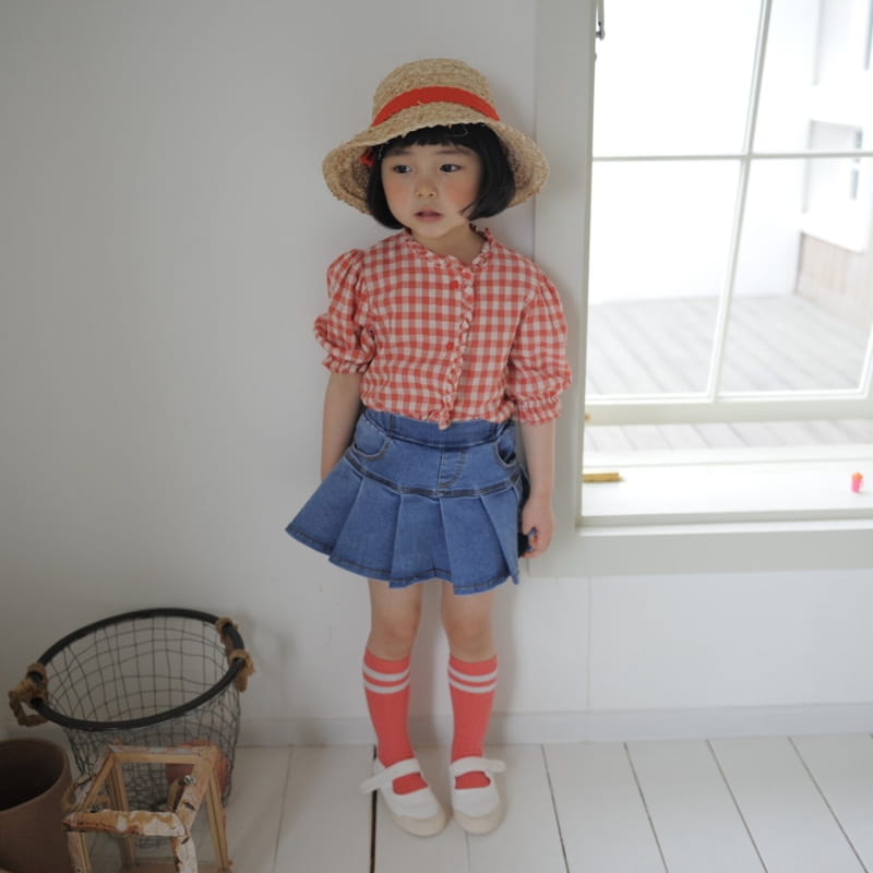 MOMO ANN - Korean Children Fashion - #Kfashion4kids - Odette Frill Blouse - 4
